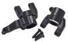 NHX RC Aluminum Steering Knuckle Carriers L/R for Axial SCX6 -Black