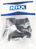 NHX RC Aluminum Steering Knuckle Carriers L/R for Axial SCX6 -Black