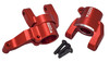 NHX RC Aluminum Steering Knuckle Carriers L/R for Axial SCX6 -Red