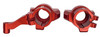 NHX RC Aluminum Steering Knuckle Carriers L/R for Axial SCX6 -Red