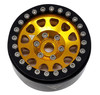 NHX RC 1.9" Aluminum Beadlock Crawler Wheels Rims - Gold / Black 4pcs/set
