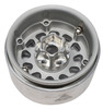 NHX RC 1.9" Aluminum Beadlock Crawler Wheels Rims M105 Silver 4pcs