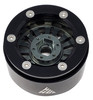 NHX RC 1.9" Aluminum Beadlock Crawler Wheels Rims -Titanium/Black 4pcs