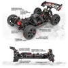 HPI 160178 1/8 4WD Electric Buggy w/ FLUX Brushless 2.4GHz Radio & Painted Body