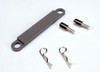 Traxxas 3727A Battery Hold-Down Plate, Metal Post & Body Clip Rustler/Vxl