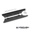 Vanquish VPS06883 Aluminum Origin Rock Sliders - Black : VS4-10