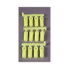 RPM 73377 Heavy Duty 4-40 Rod Ends Yellow (12) Associated