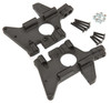 RPM 81062 Front Bulkheads (2pcs) Black For Traxxas T/E Maxx
