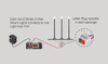 Woodland Scenics Entry Wall Mount Lights (2) - O Scale