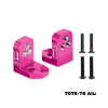 GPM New Design Adjustable Rear Shock Mount Pink for Vanquish 1/10 H10 Optic