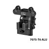 GPM 7075-T6 Aluminum Rear Diff Cover Black for ARRMA 1/16 Mini Kraton 3S