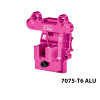 GPM 7075-T6 Aluminum Rear Diff Cover Pink for ARRMA 1/16 Mini Kraton 3S