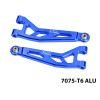 GPM Aluminum Front Upper Suspension Arms Blue for ARRMA 1/16 Mini Kraton