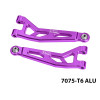 GPM Aluminum Front Upper Suspension Arms Purple for ARRMA 1/16 Mini Kraton