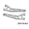 GPM Aluminum Front Upper Suspension Arms Silver for ARRMA 1/16 Mini Kraton