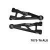 GPM Aluminum Front Lower Suspension Arms Black for ARRMA 1/16 Mini Kraton