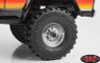 RC4WD Z-W0296 Classic 10-Hole Chrome 1.9" Beadlock Wheels (4)