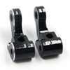 Yeah Racing TARC-030BK Alum Front Steering Knuckle Set for Associated 1/24 RC10