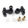Yeah Racing TARC-033BK Aluminum Steering Set for Associated 1/24 RC10 Buggy