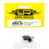 Yeah Racing TARC-034BK Alum Front Lower Arm Mount for Associated 1/24 RC10 Buggy