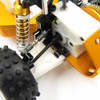 Yeah Racing TARC-035BK Alum Rear Lower Arm Mount for Associated 1/24 RC10 Buggy
