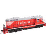 Walthers 920-49420 EMD GP7 Standard DC Chicago, Burlington & Quincy Locomotive #234
