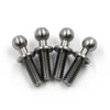 Yeah Racing YA-0771SV High Precision 64 Titanium Ball Stud 4.3mm x 8mm (4Pcs)