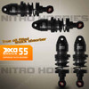 Gmade GM22507 XD Diaphragm Shock 55mm 4pcs 1/10 Onroad Cars