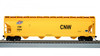 Bachmann 17559 56' ACF Center-Flow Hopper Chicago & North Western #490699 HO Scale