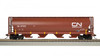 Bachmann 19103 Canadian 4 Bay Cylindrical Grain Hopper - CN #377375 (Oxide Red) HO Scale