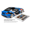 HPI 120096 1/10 Sport 3 Drift Car 4WD RTR Painted Dai Yoshihara Subaru BRZ Body