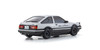 Kyosho MZP479ID ASC MA020 Toyota SPRINTER TRUENO AE86 INITIAL D White Mini-Z Auto Scale Body