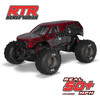 ARRMA ARA3530T2 1/10 GORGON 223S 2WD RTR Brushless Monster Truck, Red/Black