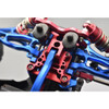 GPM Aluminum Front Suspension Link Stabilizer Silver : Arrma 6S Kraton / Talion