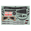 Protoform 1591-25 1/10 Venturi GT Clear Body for 190mm TC