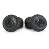 Pro-Line PRO1031910 1/30 Aztek Front/Rear Mounted Black Clobber (4) for Axial SCX30
