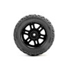 Pro-Line PRO1034610 Jaeger F/R MT Tires MTD 12mm Black Split Six (2): ARRMA MINI KRATON