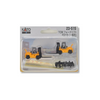 Kato 23-515 TCM Yard Container Forklift - Assembled Yellow / Gray  N Scale