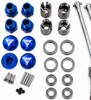 NHX RC Stainless Steel 110mm CVD Kit – Traxxas Maxx & Maxx Slash (WideMaxx) -Blue