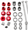 NHX RC Stainless Steel 110mm CVD Kit – Traxxas Maxx & Maxx Slash (WideMaxx) -Red