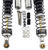 NHX RC Piggyback Adjustable 120mm Shocks Damper 1/10 Scale Crawler - Silver