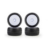 Pro-Line PRO1035613 1/28 Prism F/R Carpet Tires 7mm, Yellow White (4): Losi Micro-T