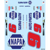 Pro-Line PRO371723 Limited Edition Elliott #9 NAPA Charlotte 2025 Body: Losi NASCAR