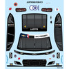 Pro-Line PRO371723 Limited Edition Elliott #9 NAPA Charlotte 2025 Body: Losi NASCAR