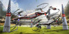 Kyosho 20571W-B 1/18 Drone Racer G-ZERO Dynamic White Ready Set
