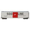 Kadee #6128 SOO Line #177523 - RTR 50' PS-1 Boxcar White/Red HO Scale