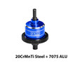 GPM Complete Center Diff 63T 0.5 Mod Red (No Diffs Oil) for 1/16 Mini Kraton 3S