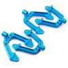Yeah Racing SCX10-008BU Aluminum Shock Hoops Mount 4pcs For Axial SCX10