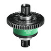 GPM Center Complete Differential 51T Green (No Diffs Oil) for Traxxas 1/8 Sledge