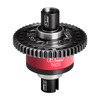 GPM Center Complete Differential 51T Red (No Diffs Oil) for Traxxas 1/8 Sledge